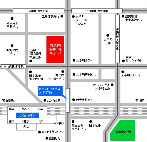 本社周辺地図